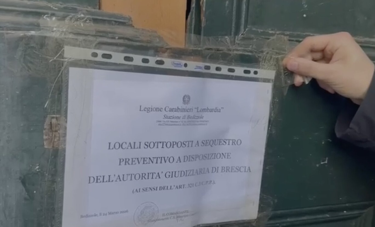 Sgombero di un immobile occupato abusivamente a Bedizzole
