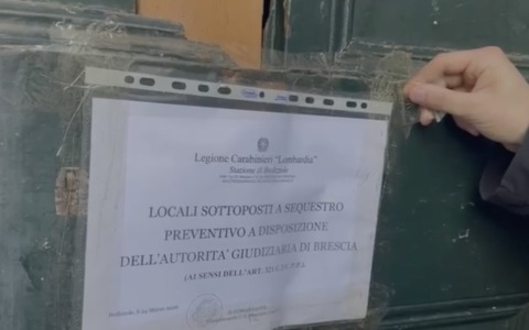 Sgombero di un immobile occupato abusivamente a Bedizzole