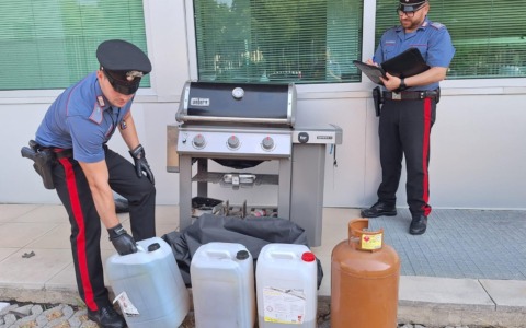 Borgosatollo: un 51enne arrestato per furto di gasolio e attrezzature da giardino